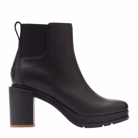 sorel chelsea boot black